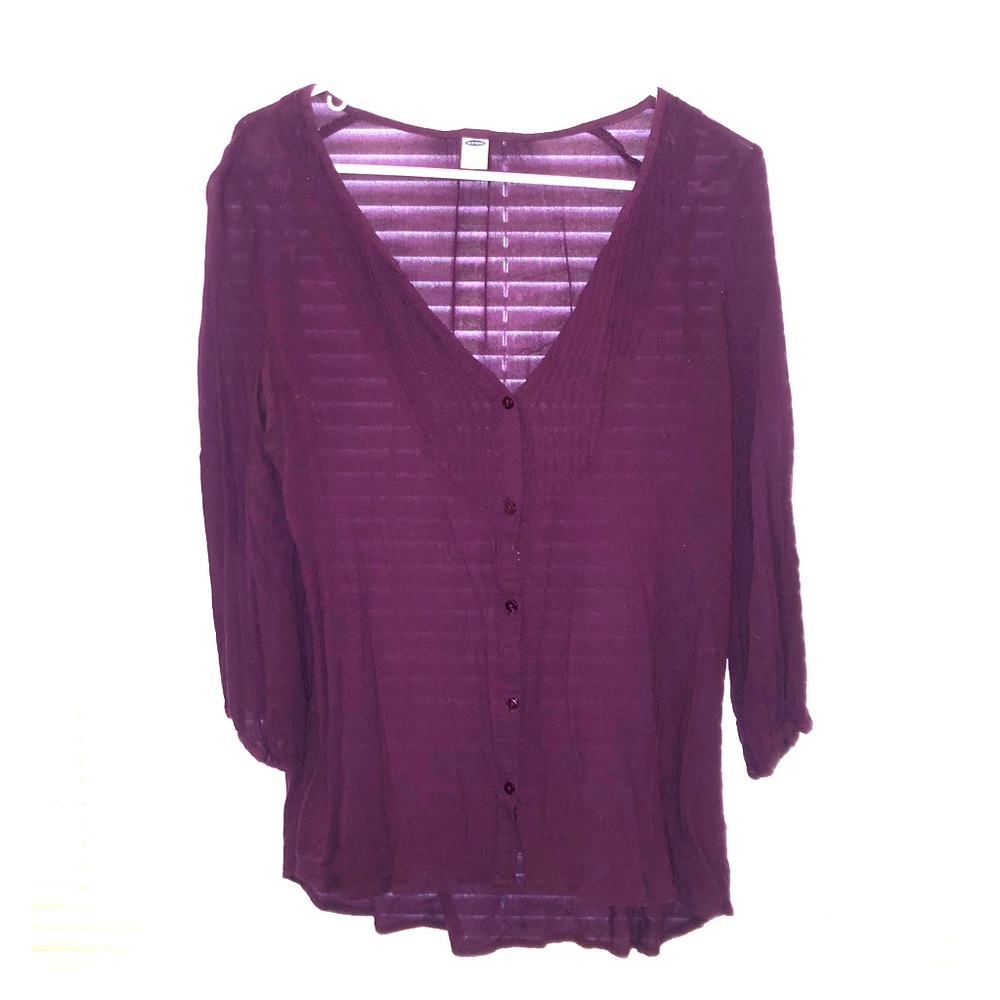 Old Navy Purple Long sleeve